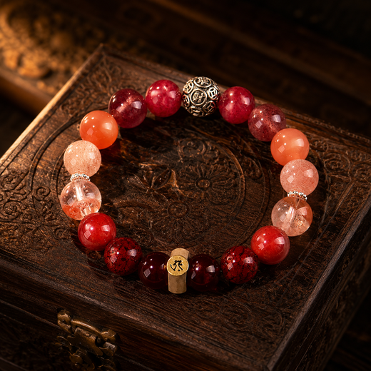 Ox & Tiger Chinese Zodiac Crystal Bracelet | Kailora