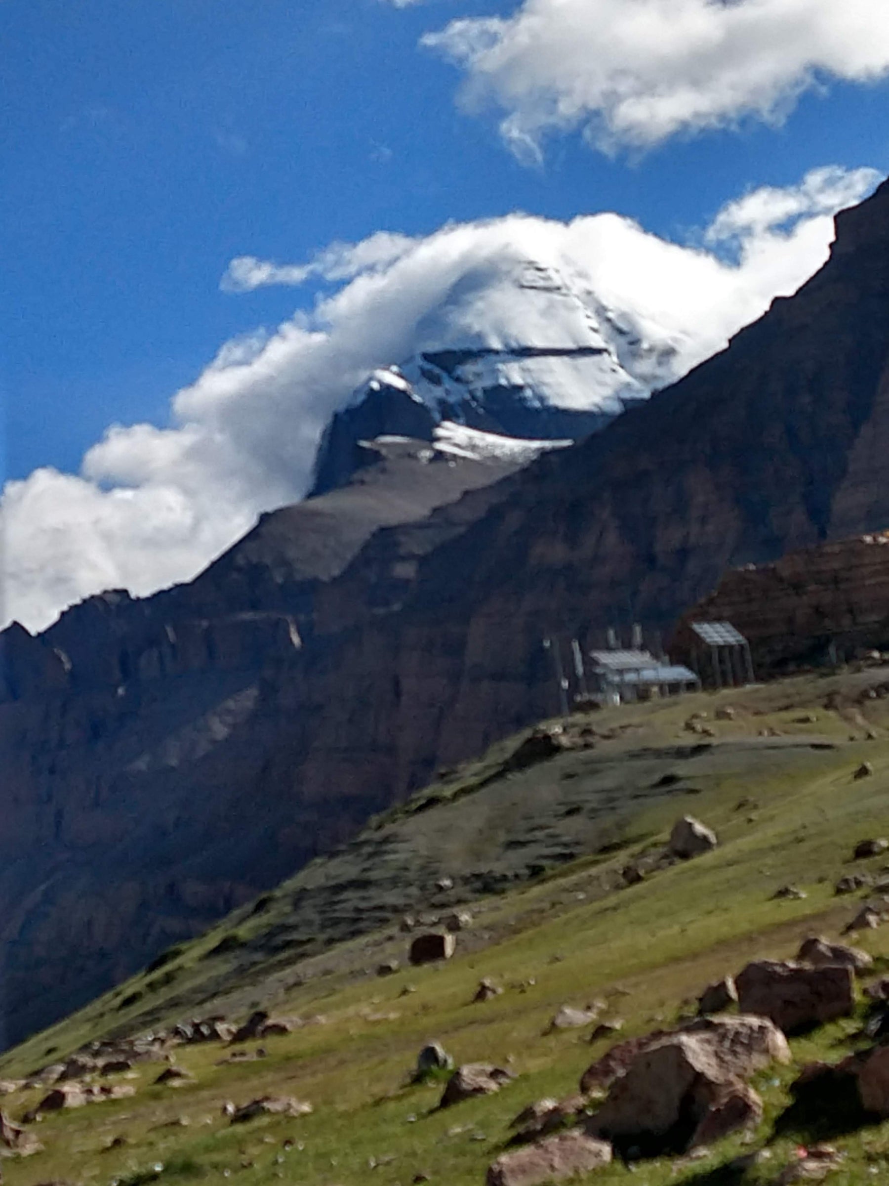 Mount Kailash in Tibet, a sacred pilgrimage landscape