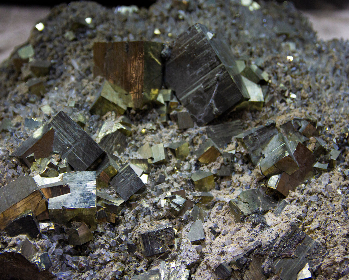 Natural pyrite crystals for a guide to abundance, prosperity and manifestation
