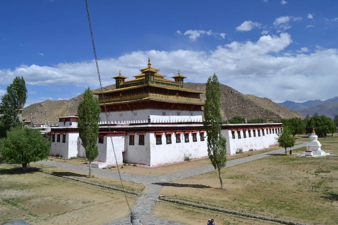 Main temple of Samye Monastery in Tibet