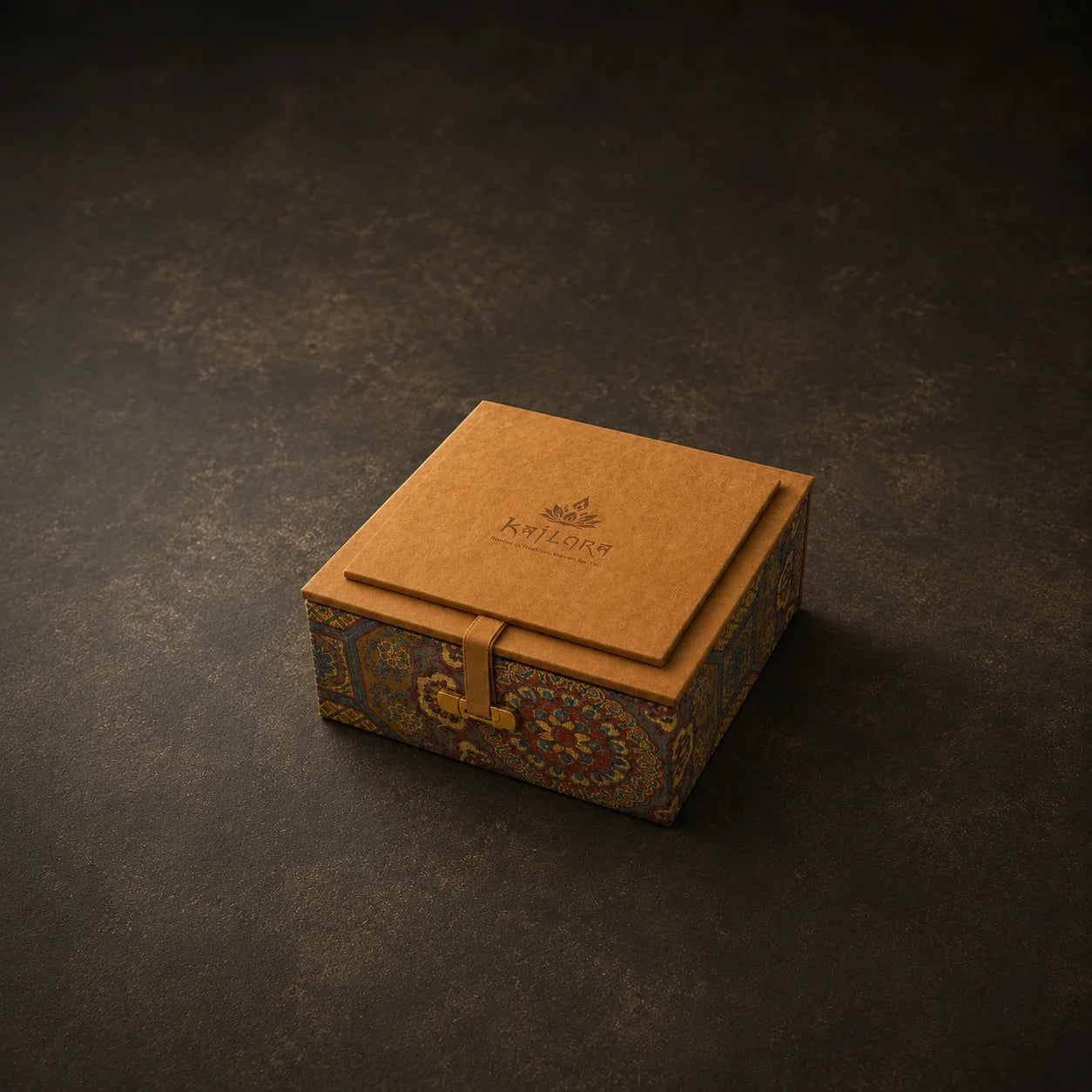 Kailora Signature Tibetan Brocade Jewelry Gift Box
