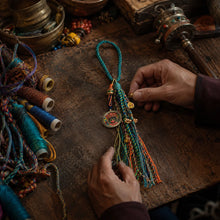 Kailora Tibetan Zaki Lhamo Handmade Tassel Charm