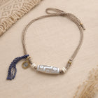 Kailora Tibetan Dzi Agate Cord Necklace | Zaki Lhamo Charm thumbnail 14 | Kailora