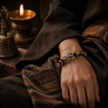 Eye of Insight bracelet worn in a warm ritual-inspired setting thumbnail 8 | Kailora