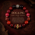 Dog and Pig zodiac bracelet meaning of loyalty warmth and abundance thumbnail 3 | Kailora