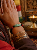 Kailora agate Dzi bead bracelet styling view thumbnail 12 | Kailora