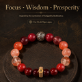 Ox and Tiger zodiac bracelet symbolism of focus wisdom and prosperity thumbnail 3 | Kailora