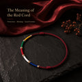 Meaning of the red cord in the Kailora Tibetan five-color bracelet thumbnail 10 | Kailora