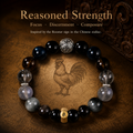 Rooster zodiac bracelet symbolism of focus discernment and composure thumbnail 3 | Kailora