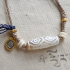 Kailora Tibetan Dzi Agate Cord Necklace | Zaki Lhamo Charm thumbnail 6 | Kailora