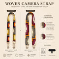 Size and colorway comparison for two handwoven yak wool strap styles thumbnail 5 | Kailora