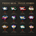 Twelve Chinese Zodiac brooch signs with symbolic meanings, handcrafted in Tibet thumbnail 19 | Kailora
