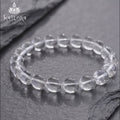 Himalayan Clarity — Handcrafted Clear Quartz Bracelet thumbnail 2 | Kailora