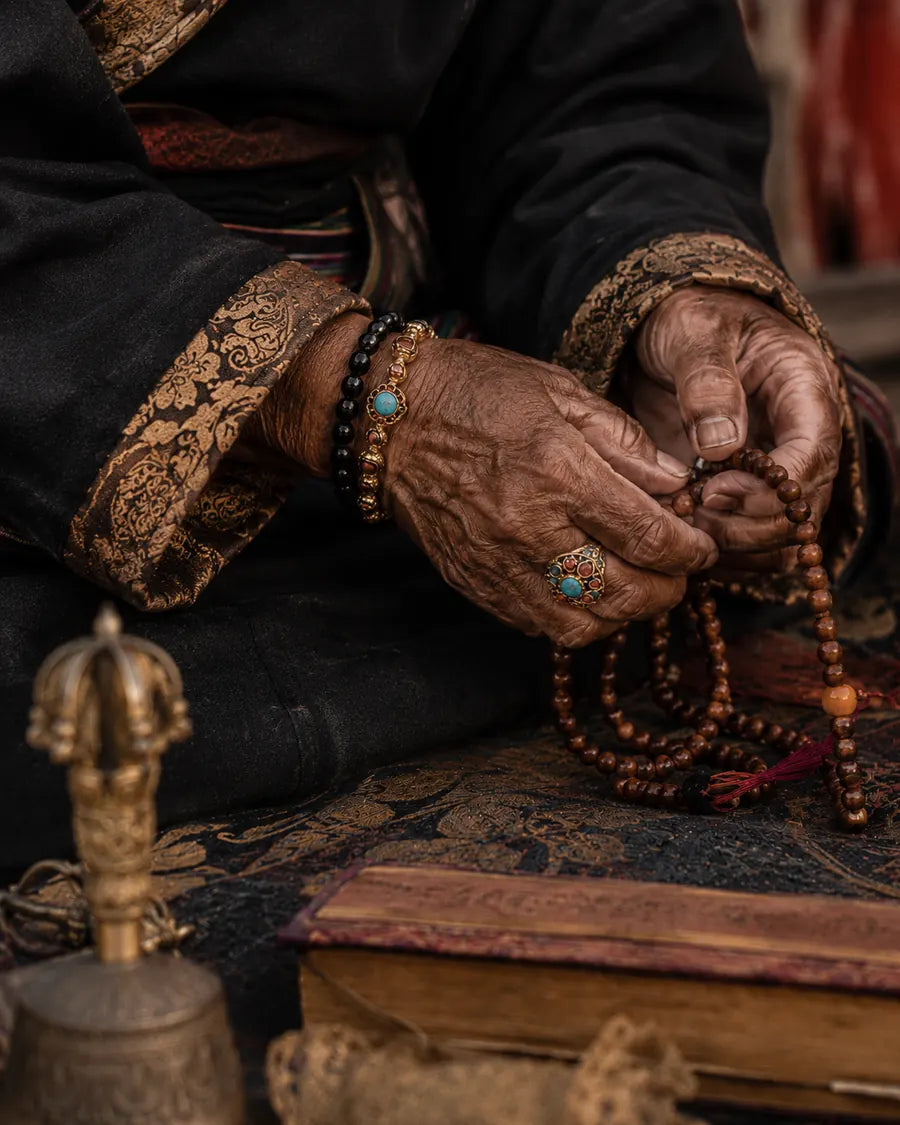 Tibetan-inspired Kailora jewelry guided by intention