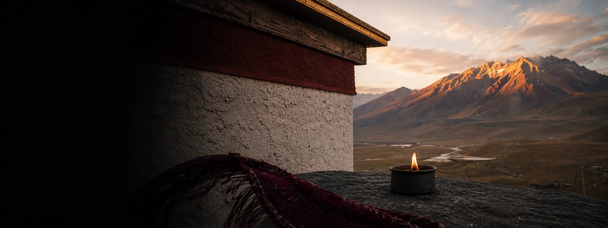 Tibetan highland sunrise for the Kailora Vital Energy jewelry collection